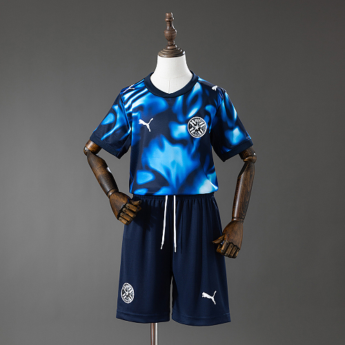 Paraguay 2026 Visitante Kit infantil Tamanho 16-28