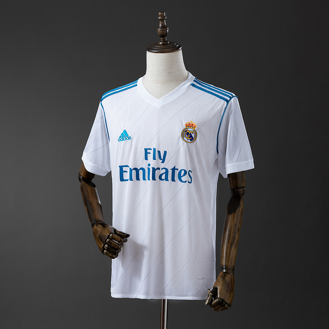 Retrô 17/18 Real Madrid Titular S-XXL, foto 1