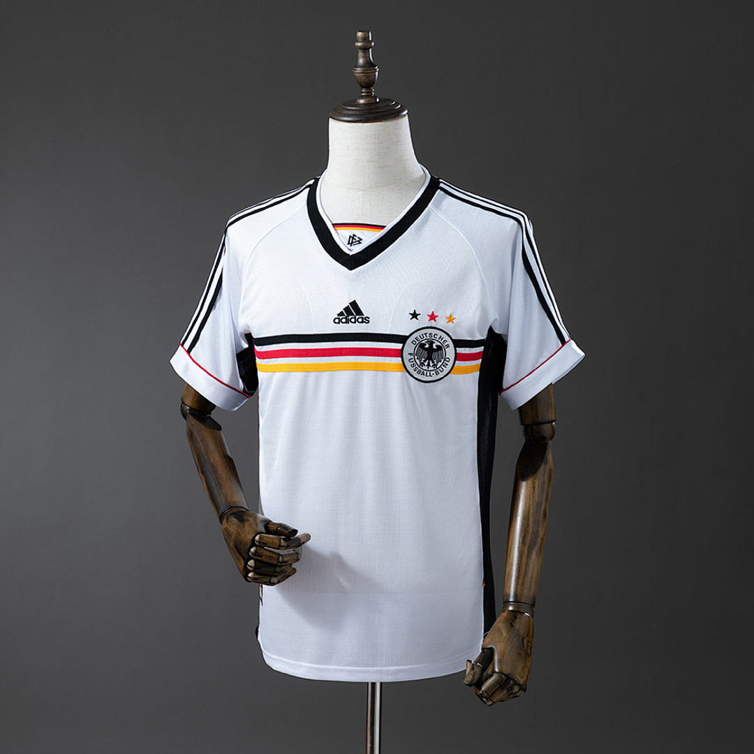 Germany 1998 Titular Retrô Camisa S-XXL, foto 1