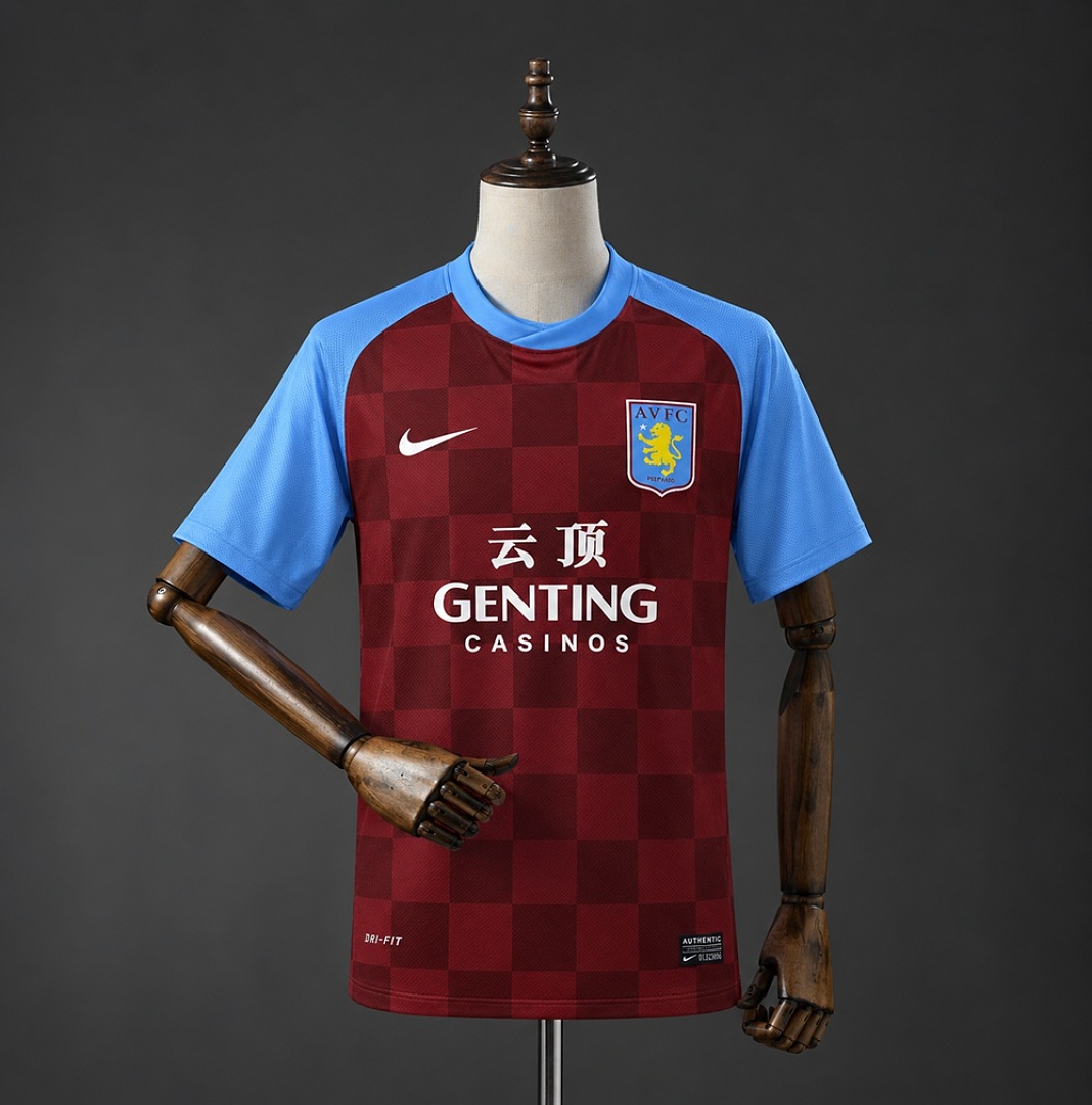 Retrô Aston Villa 11/12 Titular Camisa S-XXL, foto 1