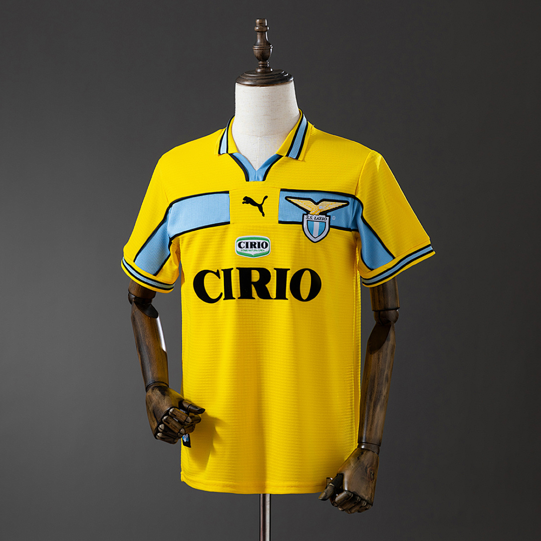 Retrô shirt Lazio 98/99 yellow S-XXL, foto 1