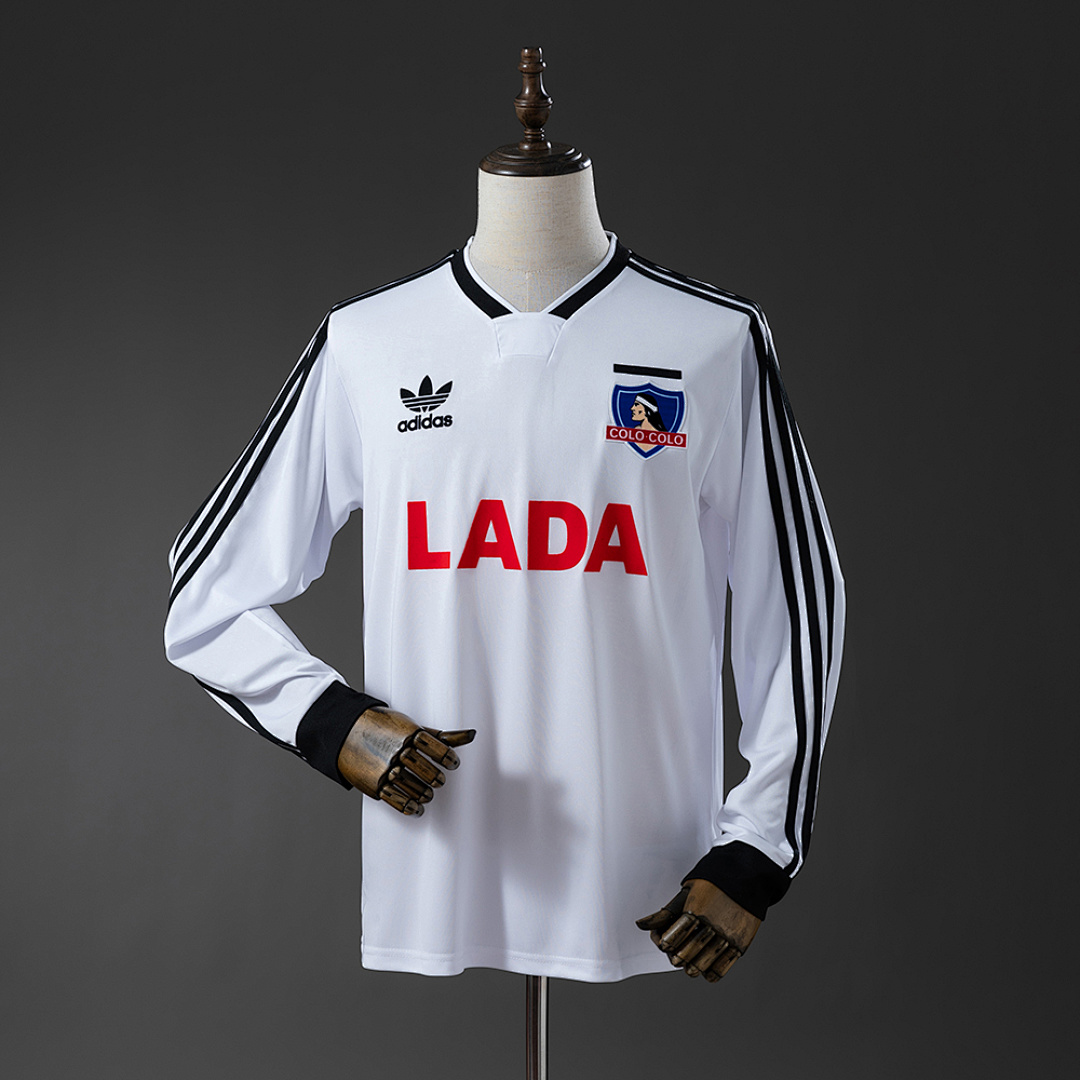 Colo Colo 1991 Titular Camisa Manga longa S-XXL, foto 1