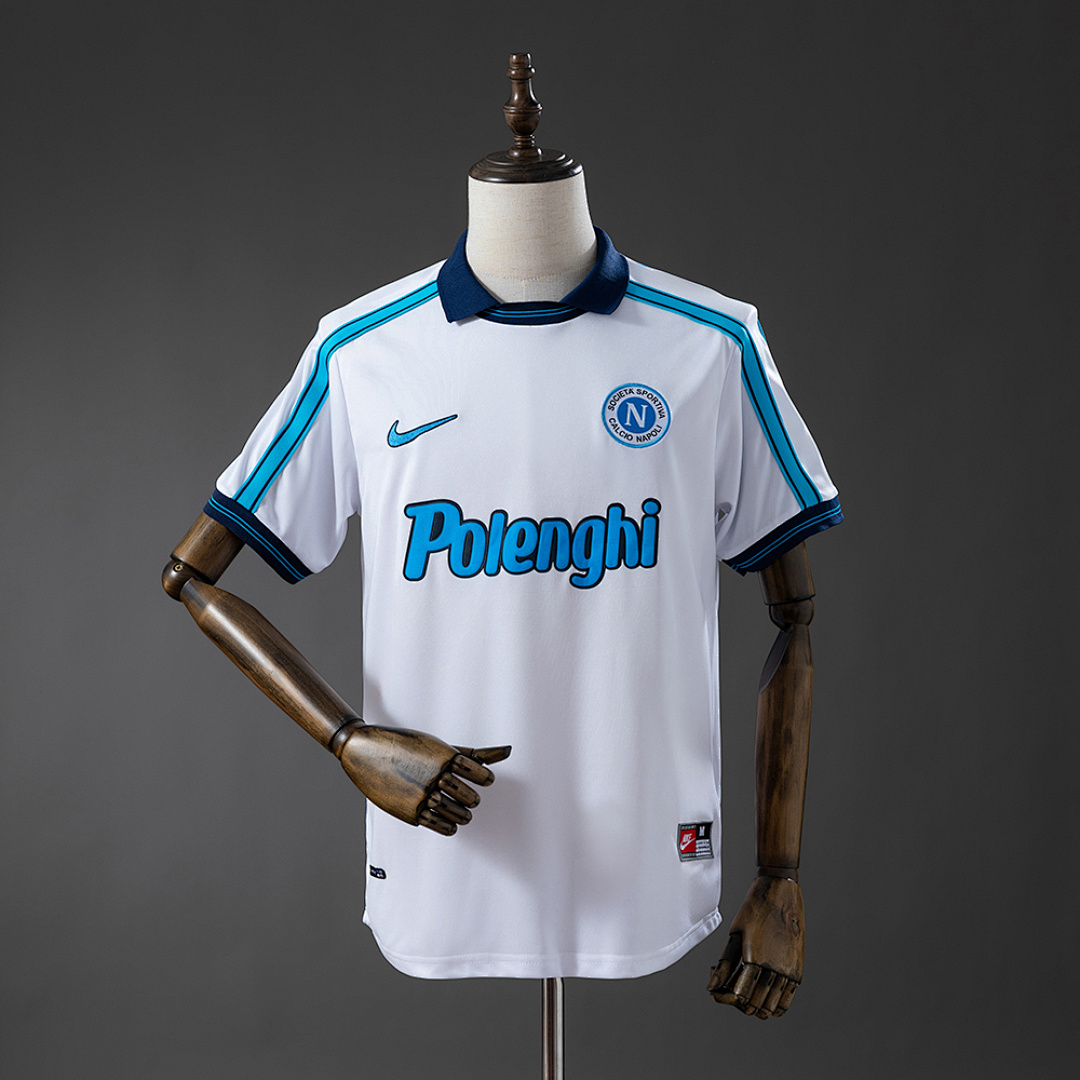 Napoli 98/99 Visitante Retrô Camisa S-XXL, foto 1