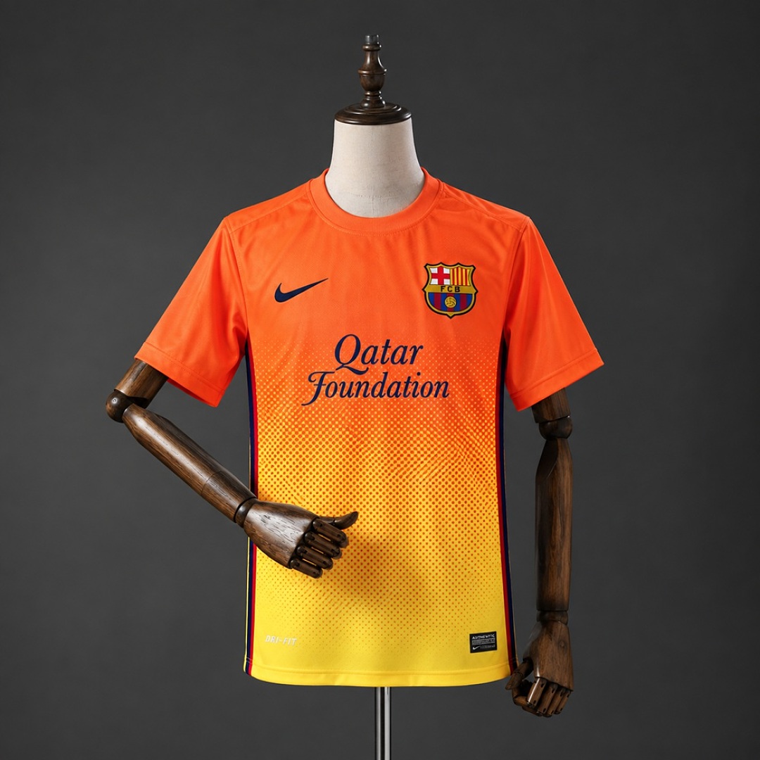 Barcelona 12/13 Visitante Retrô Camisa S-XXL, foto 1