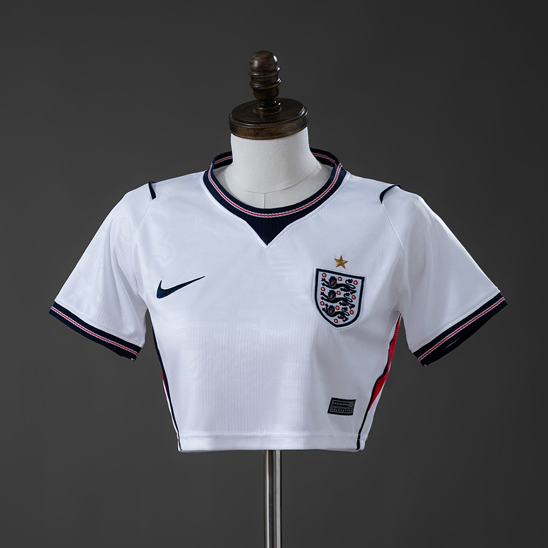 England 2026 Titular Feminina Crop Top Style S-XXL, foto 1