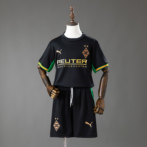 Borussia Monchengladbach 26/27 Visitante Kit infantil Tamanho 16-28