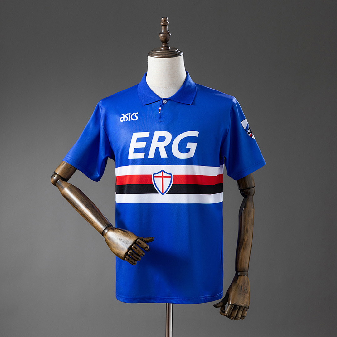 Sampdoria 93/94 Titular Retrô Camisa S-XXL, foto 1