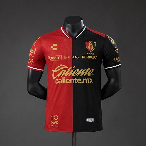 Atlas 26/27 110th Anniversary Titular Versão jogador Camisa S-4XL