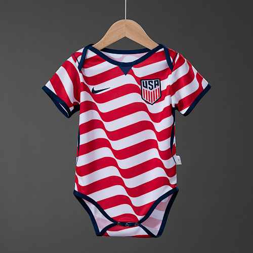 USA 26/27 Baby Titular Camisa Tamanho 912
