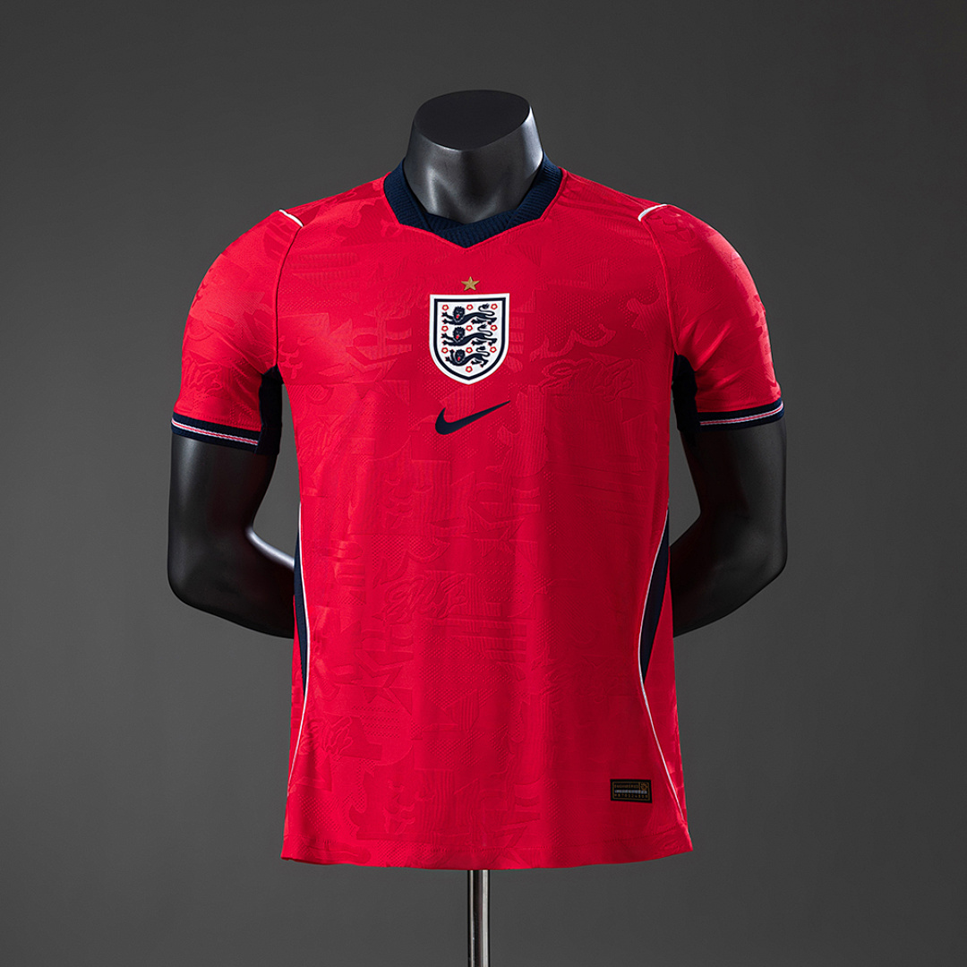 England 2026 Visitante Versão jogador Camisa S-4XL, foto 1