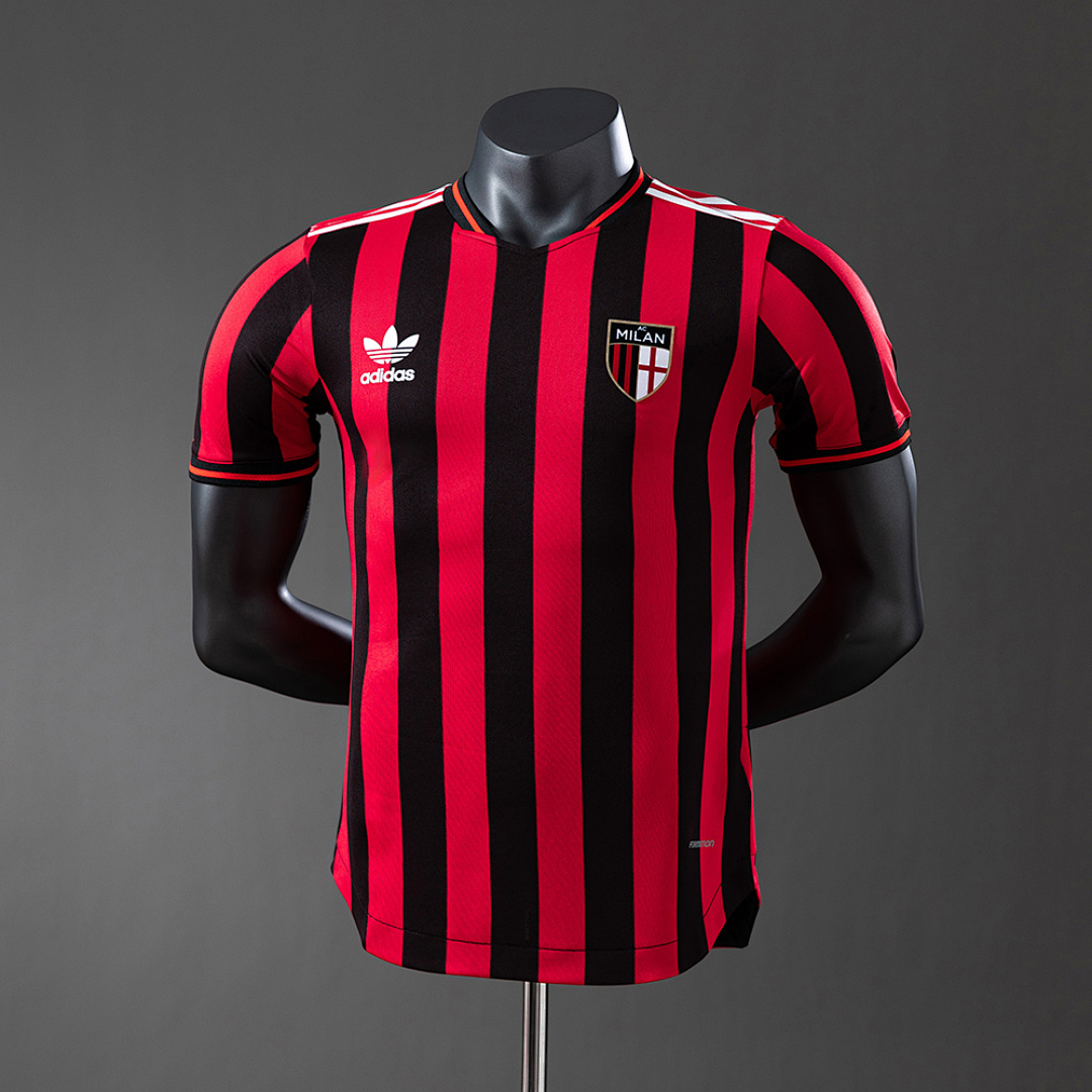 AC Milan 24/25 Retrô Edição especial Versão jogador Camisa S-3XL, foto 1
