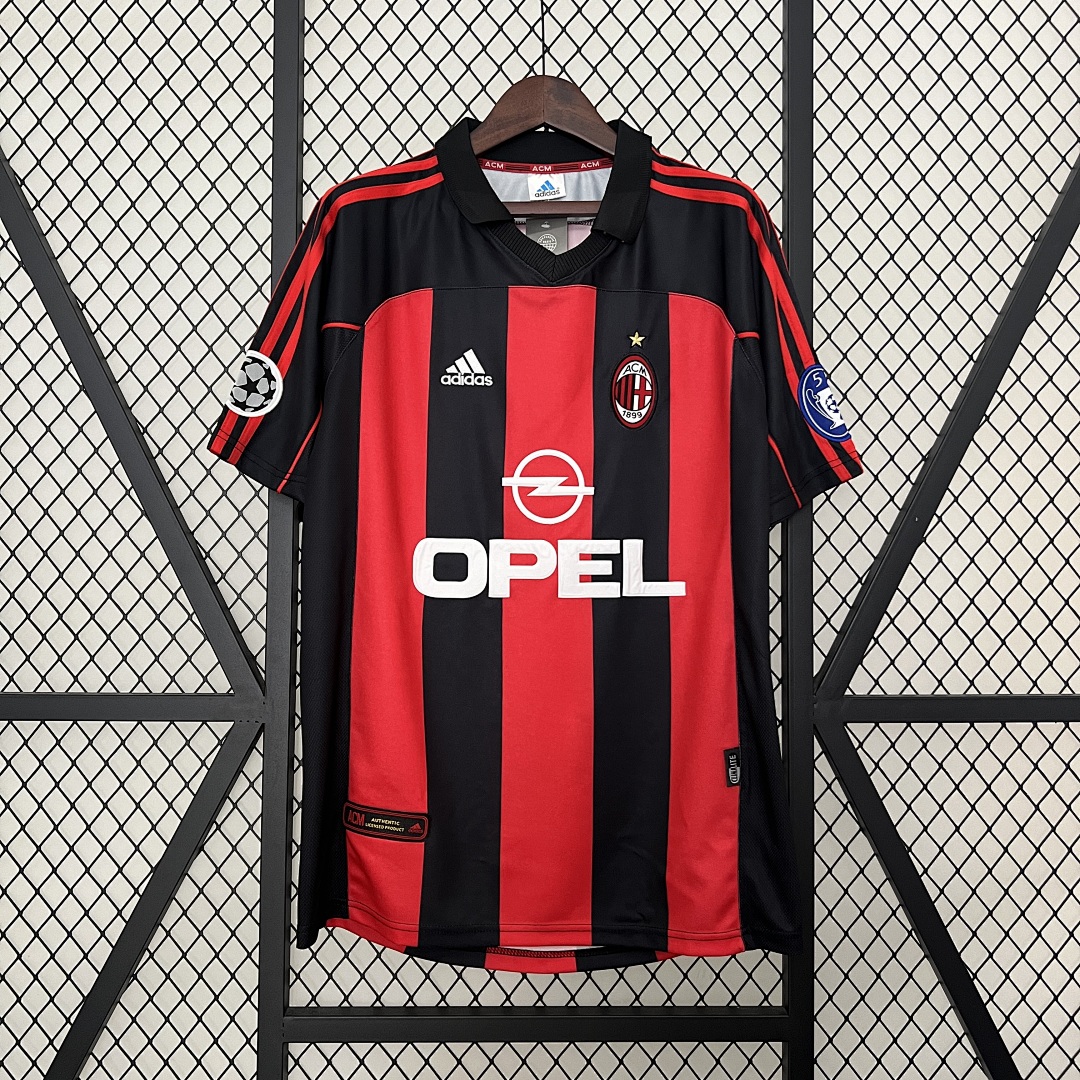 Retrô AC Milan 00/01 Titular S-XXL, foto 1