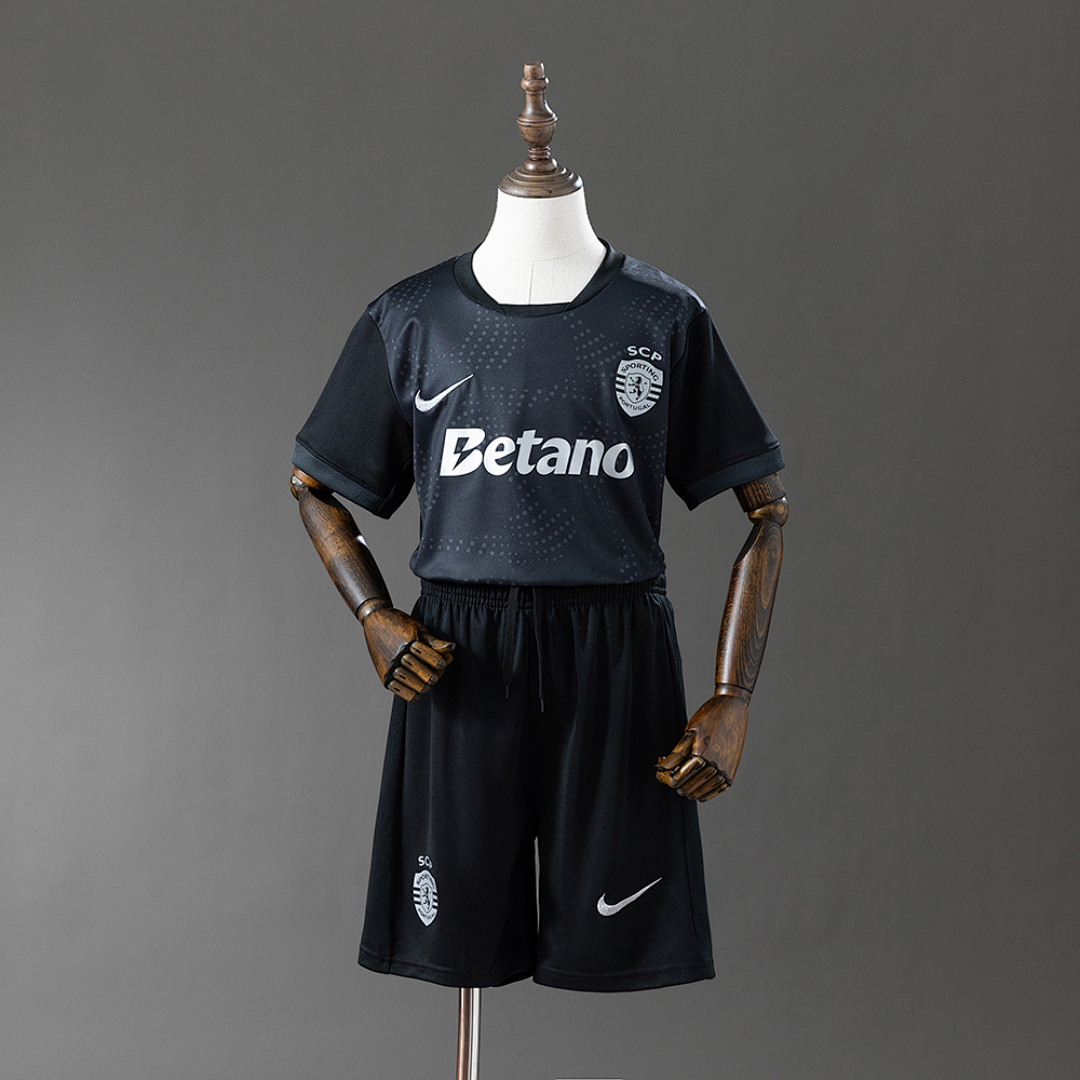 Sporting Lisbon 25/26 Kids Kit Visitante Camisa Tamanho:16-28, foto 1