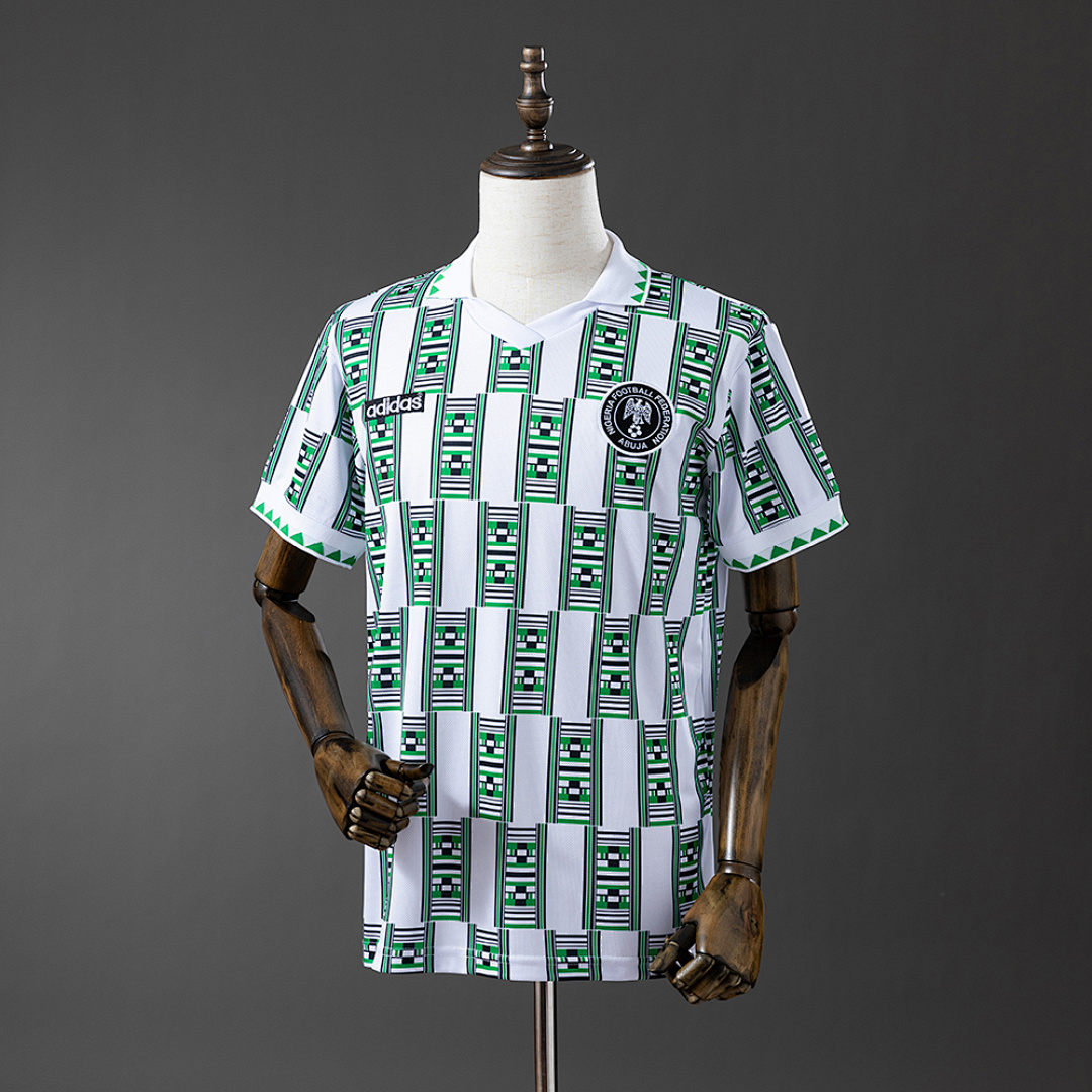Retrô Nigeria 1994 Visitante S-XXL, foto 1