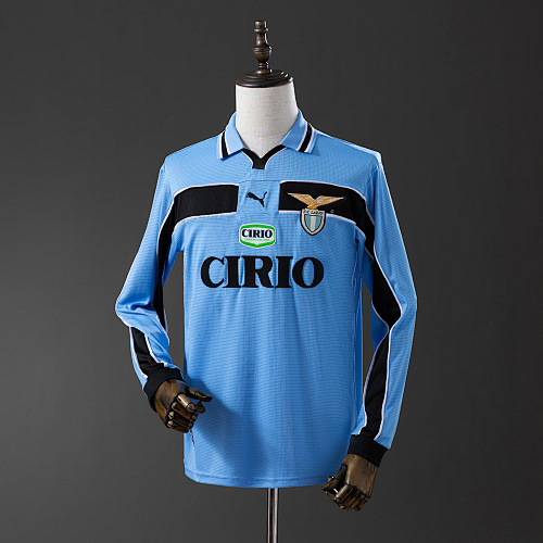 Retrô Manga longa Lazio 98/99 Titular S-XXL