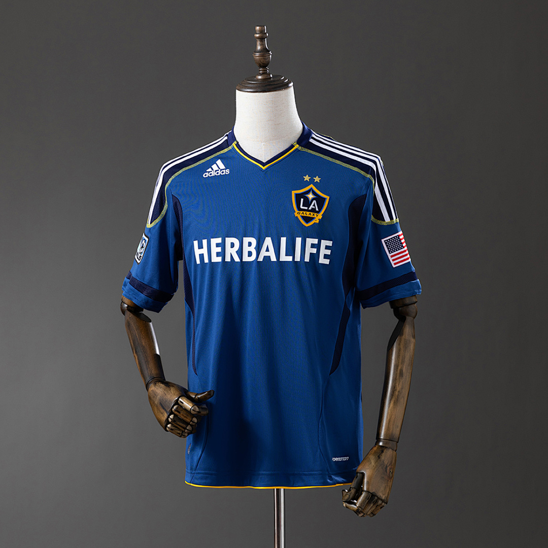 LA Galaxy 2011/12 Visitante Retrô Camisa S-XXL, foto 1