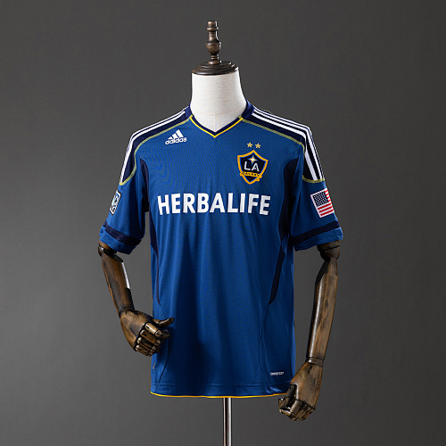 LA Galaxy 2011/12 Visitante Retrô Camisa S-XXL
