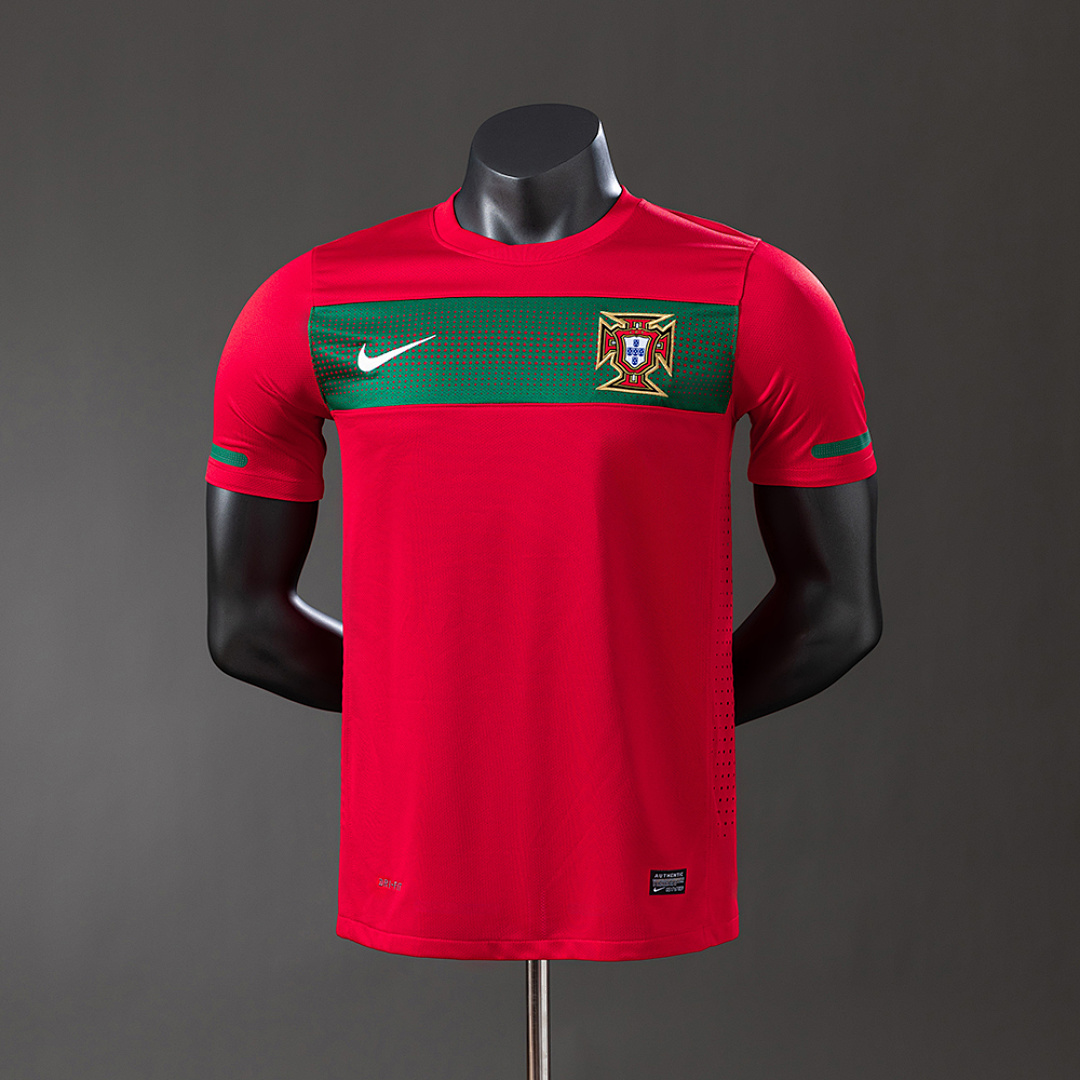 Portugal 2010 Versão jogador Retrô Titular Camisa S-3XL, foto 1