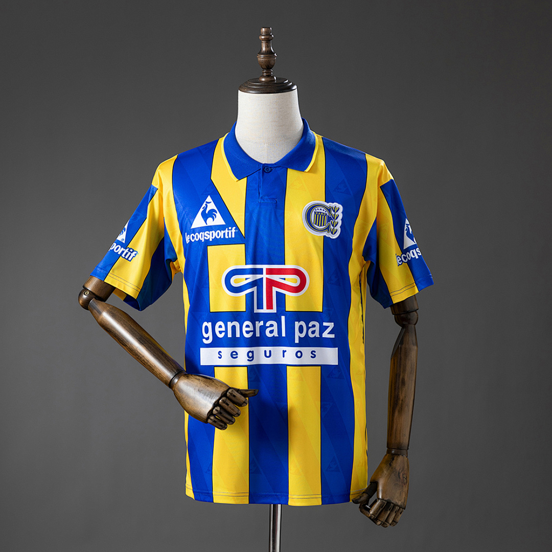 Atlético Rosario Central 95/97 Titular Retrô Camisa S-XXL, foto 1