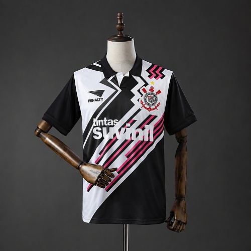 Corinthians 1995 Visitante Retrô Goleiro Camisa S-XXL