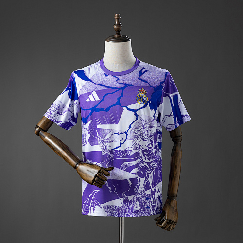 Real Madrid 25/26 Avengers - Pre-Match (Purple) Camisa S-4XL