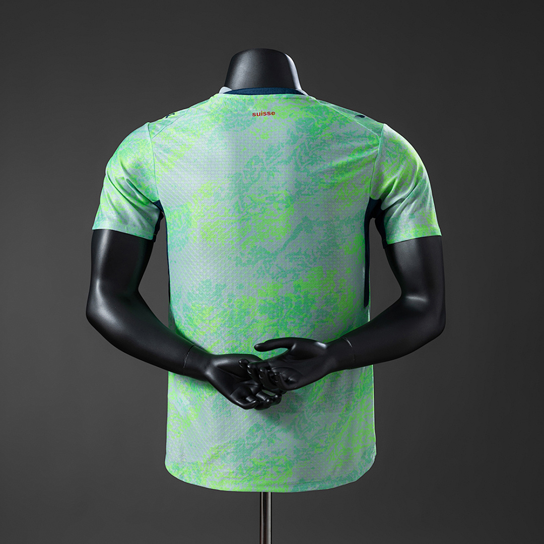 Switzerland 2026 Visitante Versão jogador Camisa S-XXL, foto 2