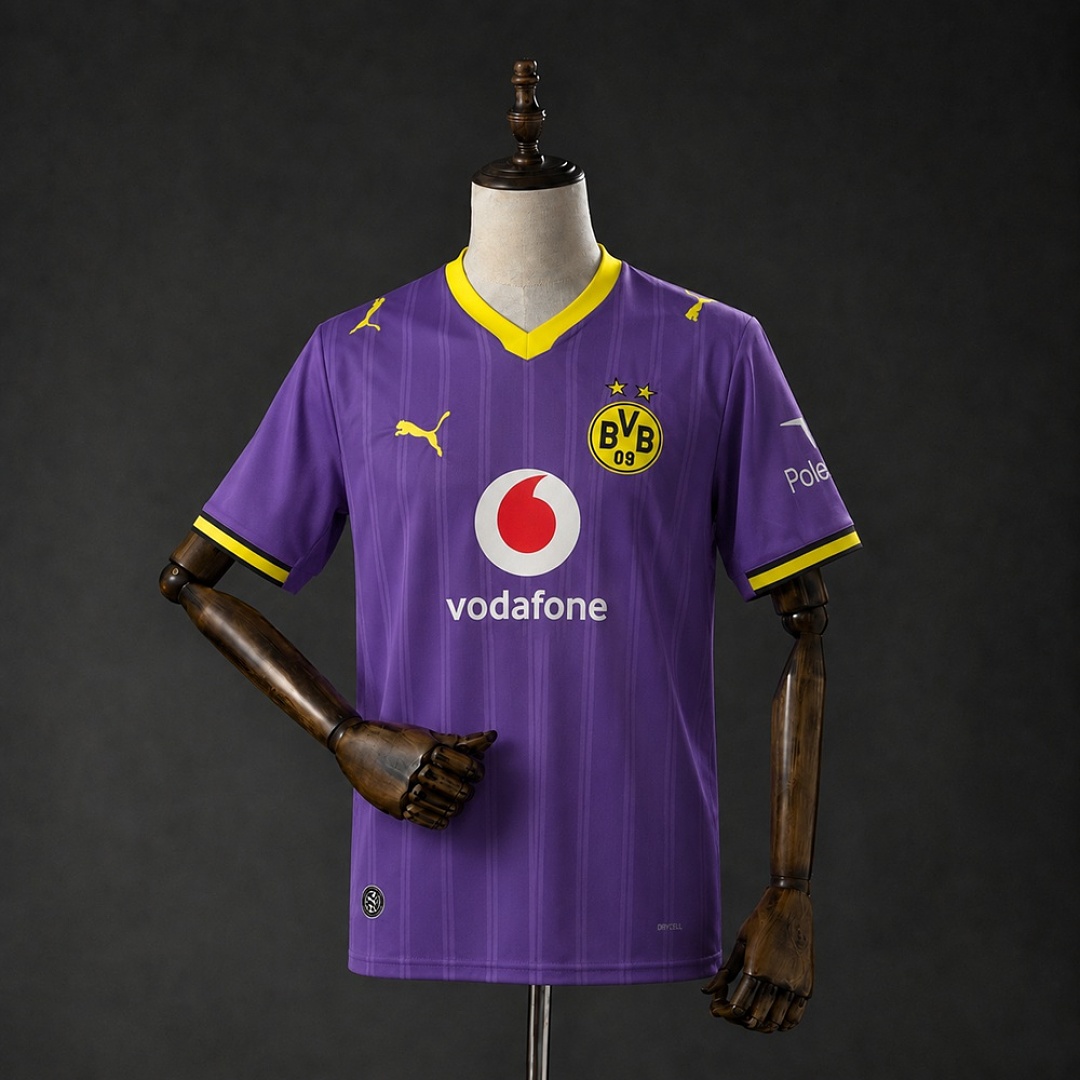Dortmund 26/27 Terceira Camisa Purple S-4XL, foto 1