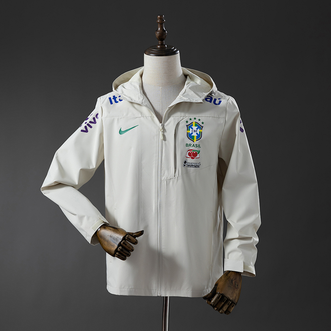 Brazil Windproof Jacket-Off White S-XXL, foto 1