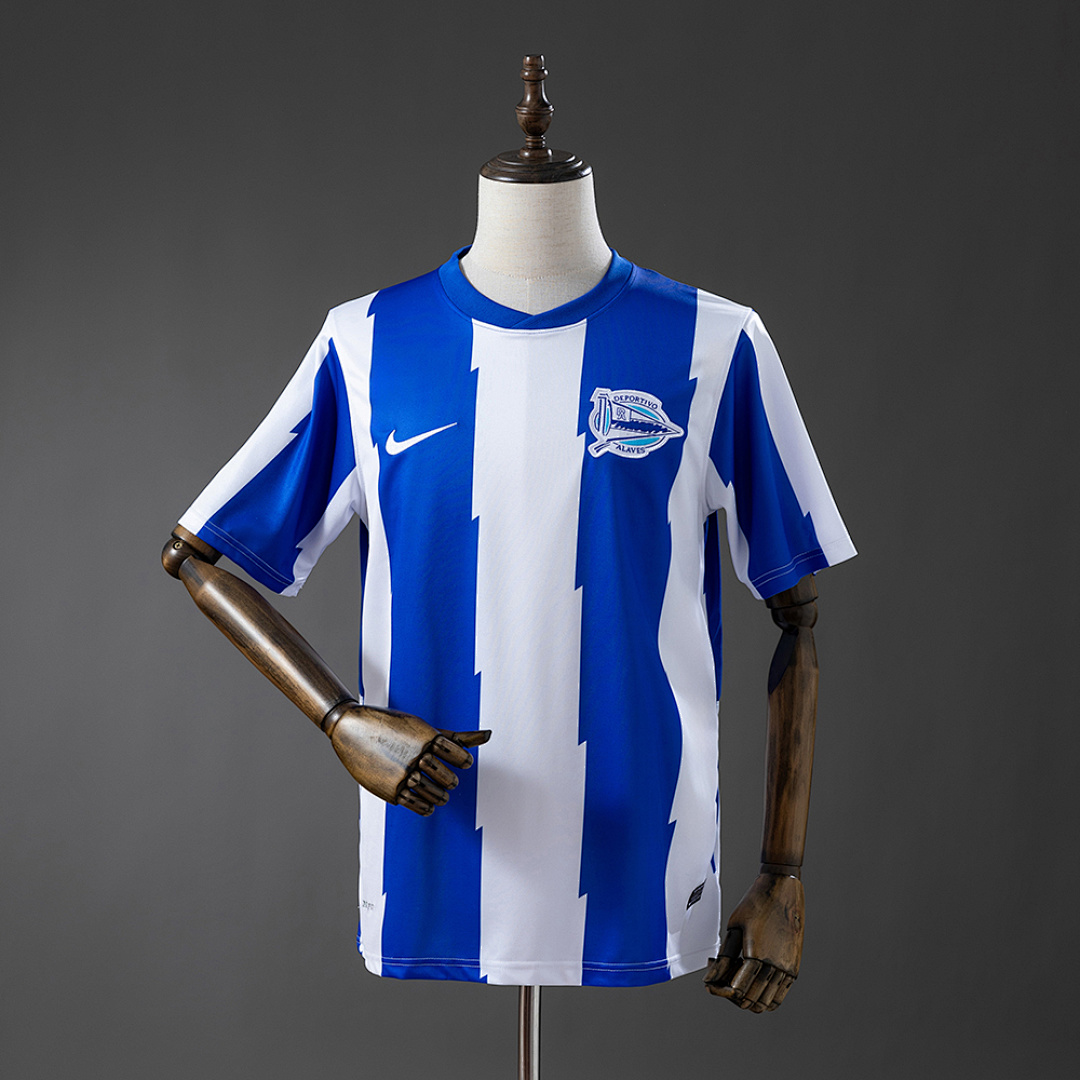 Deportivo Alavés 11/12 Titular Retrô Camisa S-XXL, foto 1