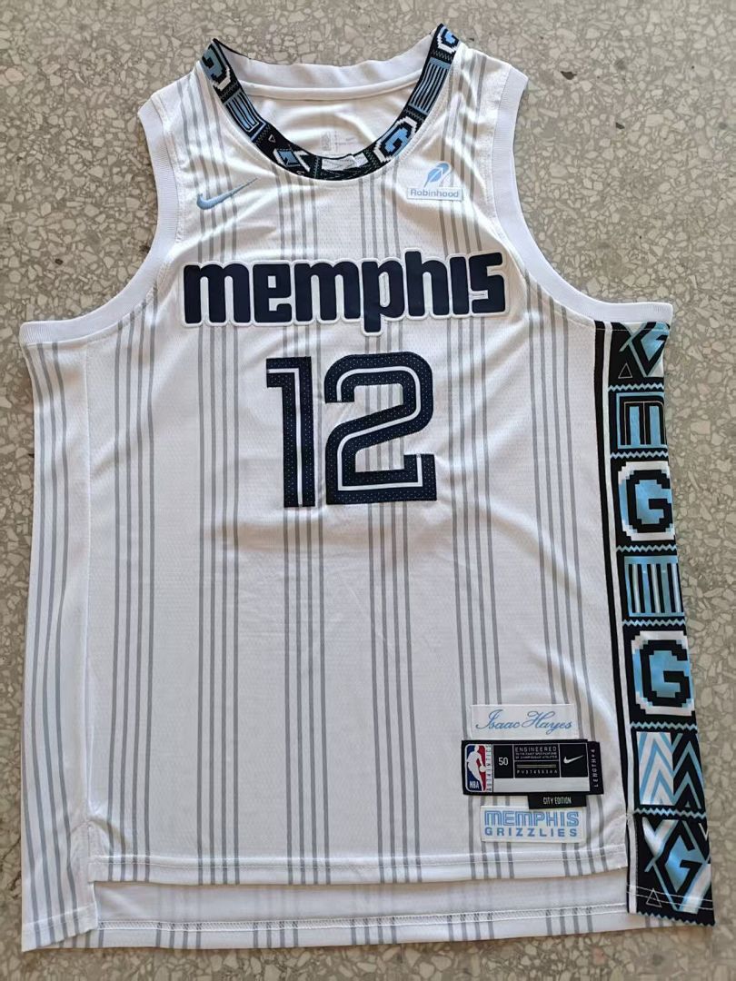 Memphis Grizzlies City Edition #12 Ja Morant Camisa, foto 1