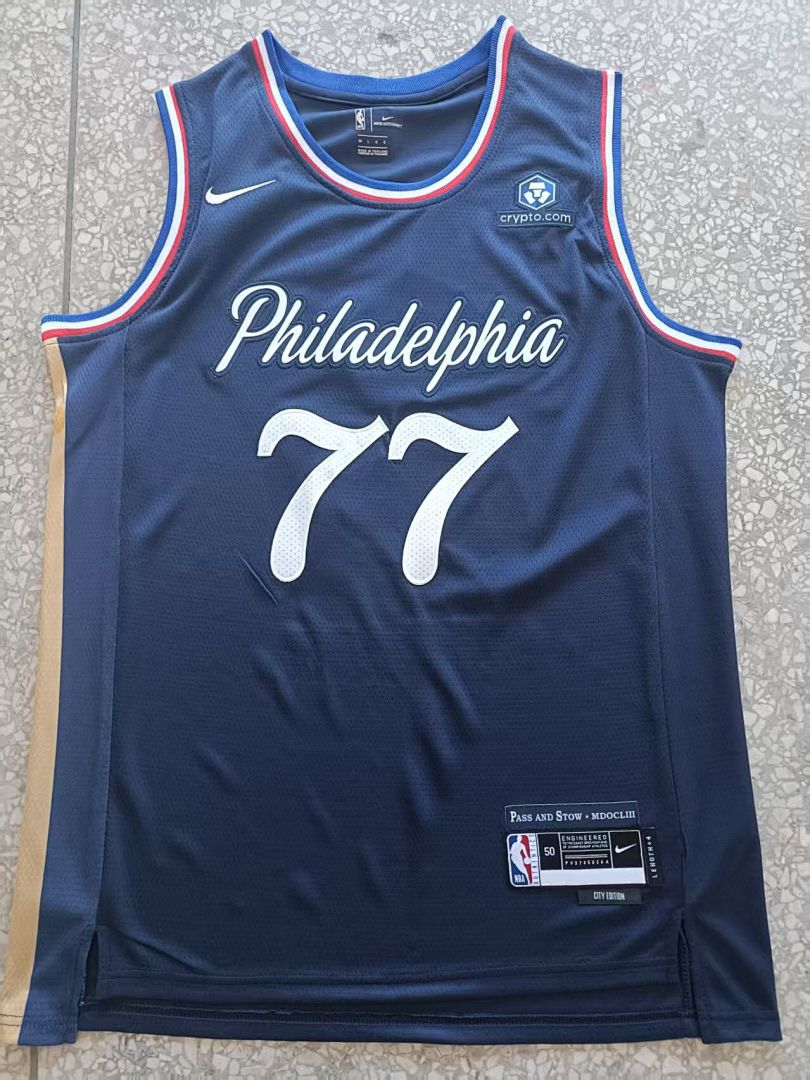Philadelphia 76ers City Edition #77 Camisa, foto 1