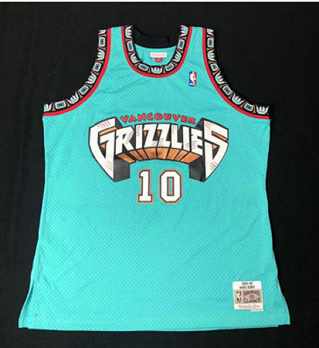 Mitchell Ness 灰熊10号