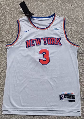 New York Knicks #3 Camisa Branca