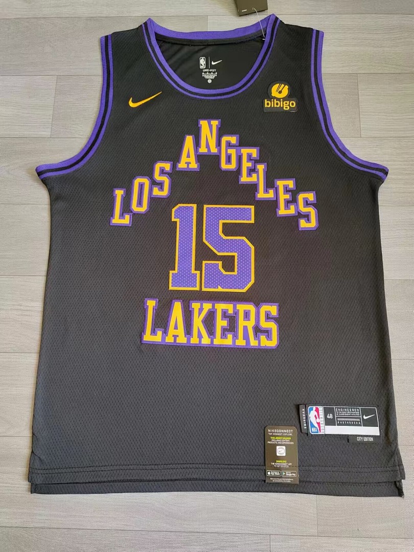 Los Angeles Lakers 23/24 City Edition #15 Camisa, foto 1
