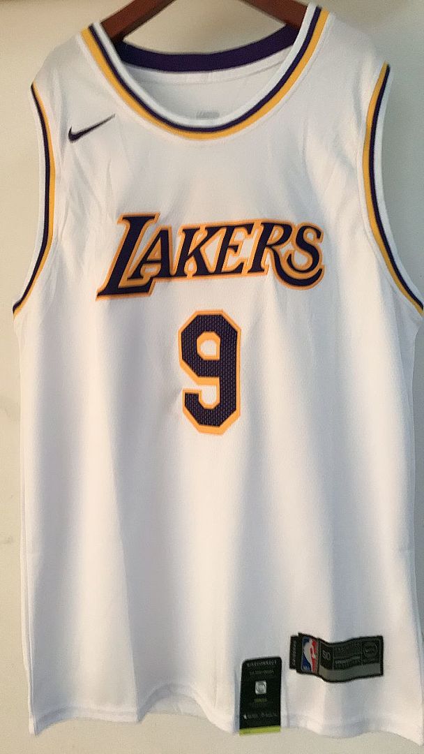 Los Angeles Lakers #9 Camisa Branca, foto 1