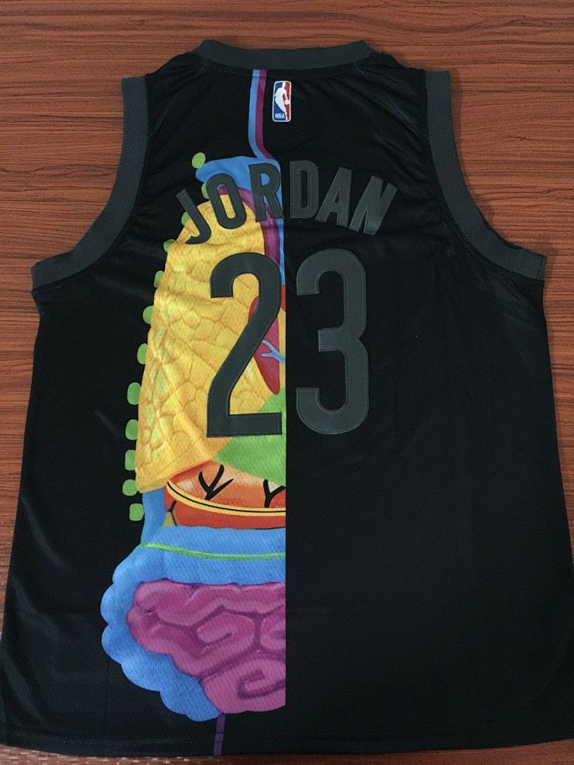 KAWS x Jordan x NBA三方客制联名球衣, foto 1