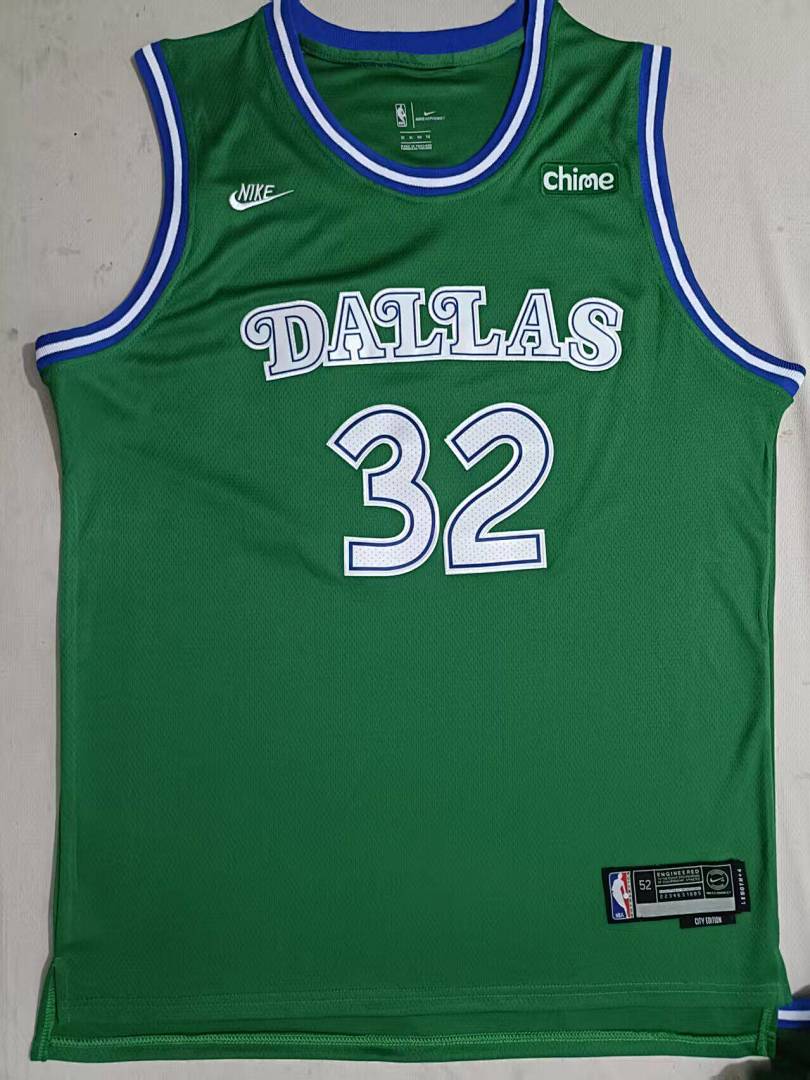 Dallas Mavericks #32 Camisa Verde, foto 1
