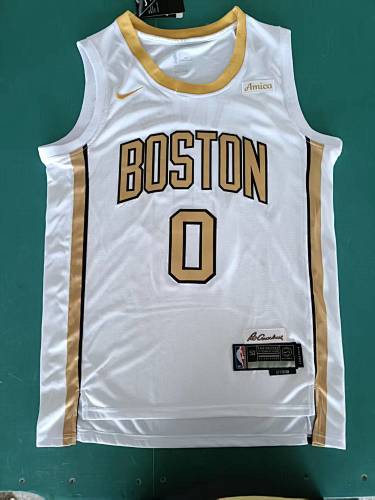 Boston Celtics City Edition #0 Jayson Tatum Camisa