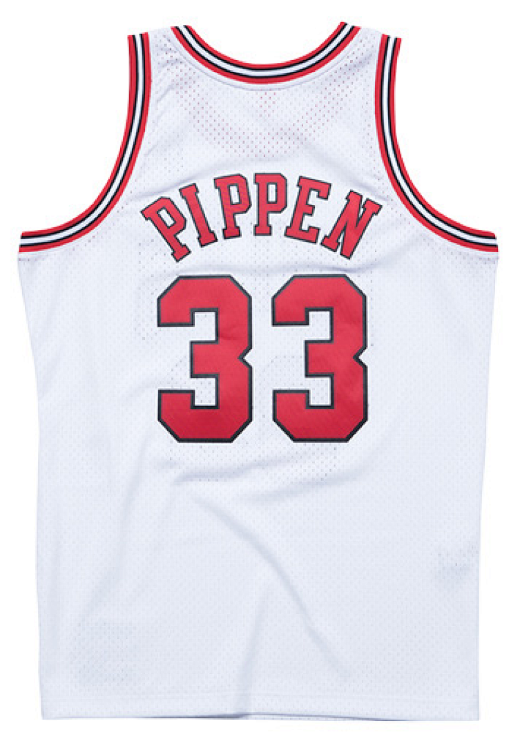 Mitchell Ness 公牛33白色, foto 2