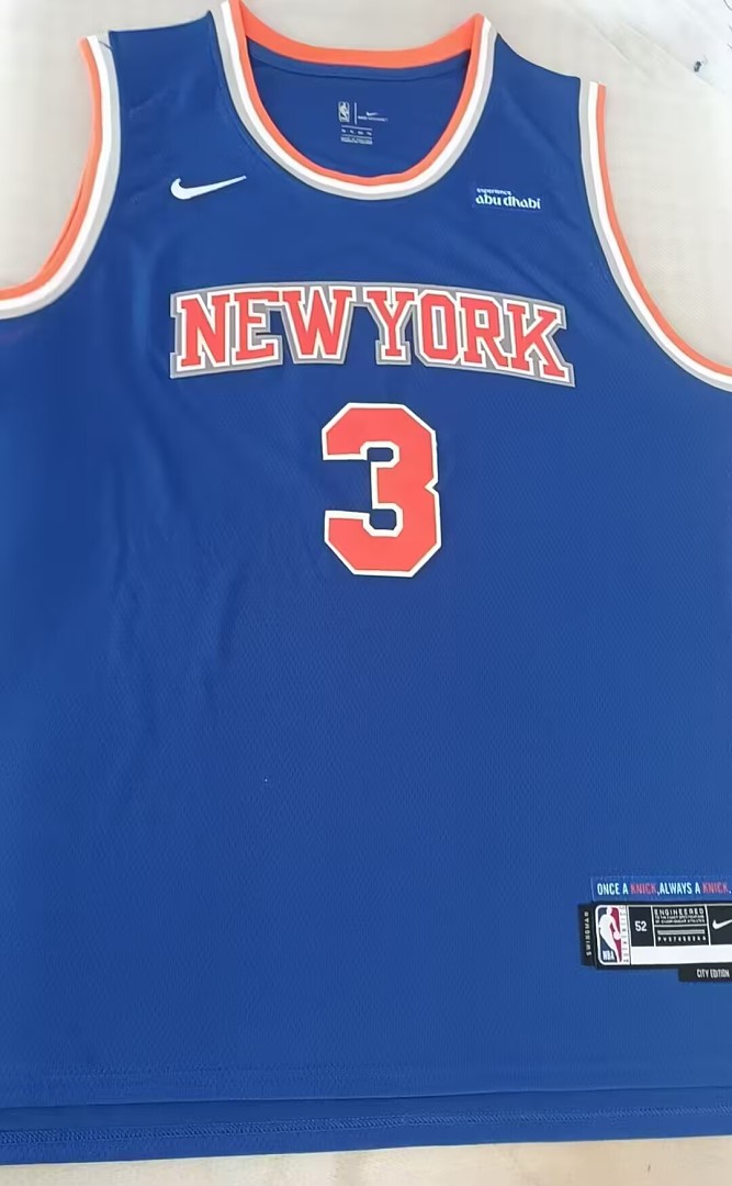 New York Knicks #3 Camisa Azul, foto 2