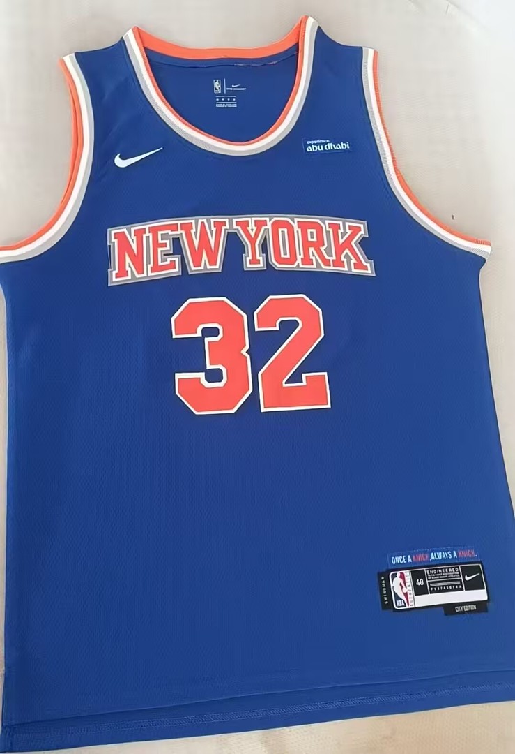 New York Knicks #32 Camisa Azul, foto 2