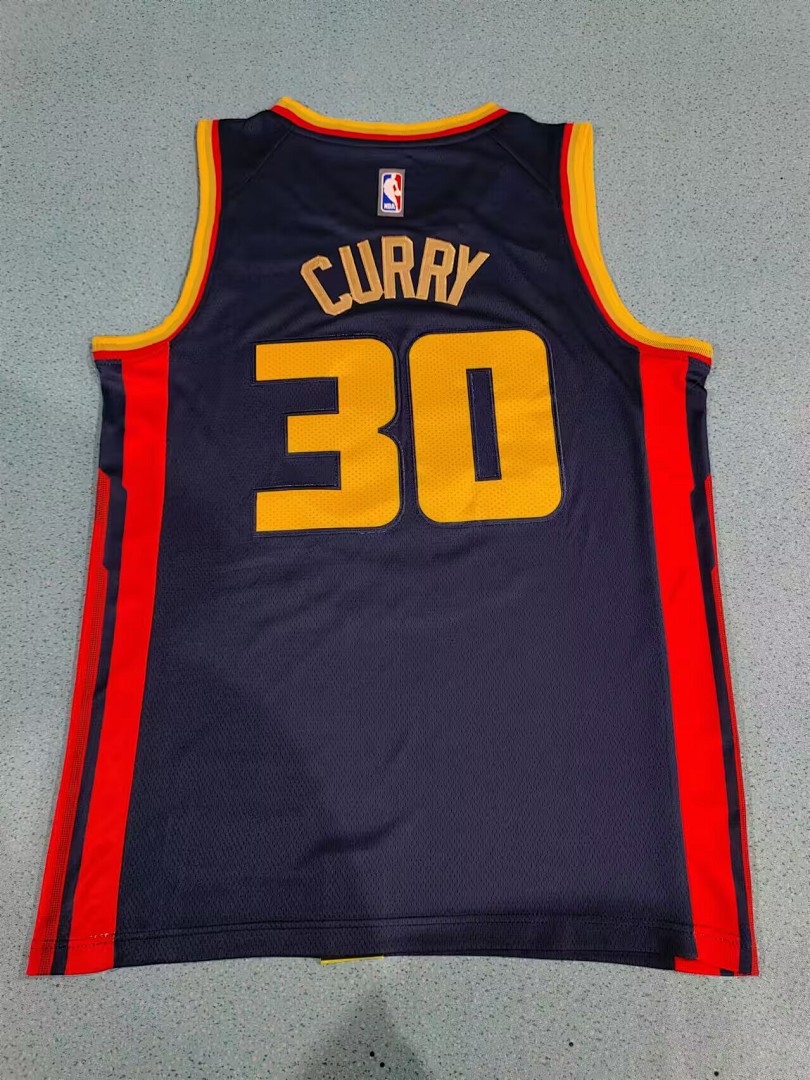 Golden State Warriors Nova Temporada City Edition #30 Stephen Curry Camisa, foto 1