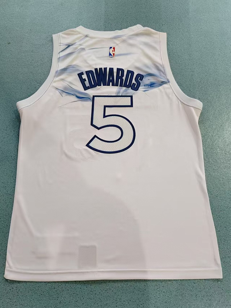 Minnesota Timberwolves Nova Temporada City Edition #5 Camisa, foto 2