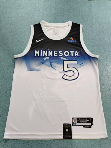 Minnesota Timberwolves Nova Temporada City Edition #5 Camisa