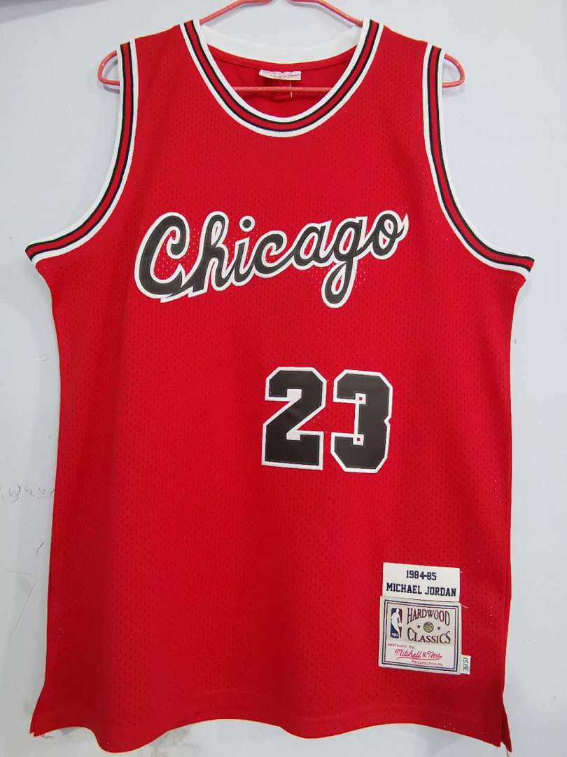 Mitchell&Ness公牛23复古红色, foto 3