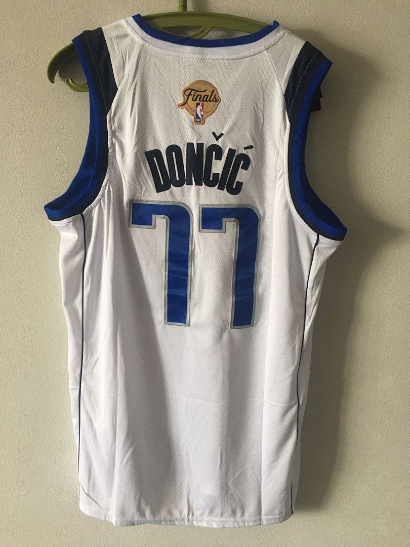 Dallas Mavericks Finais #77 Camisa Branca, foto 2
