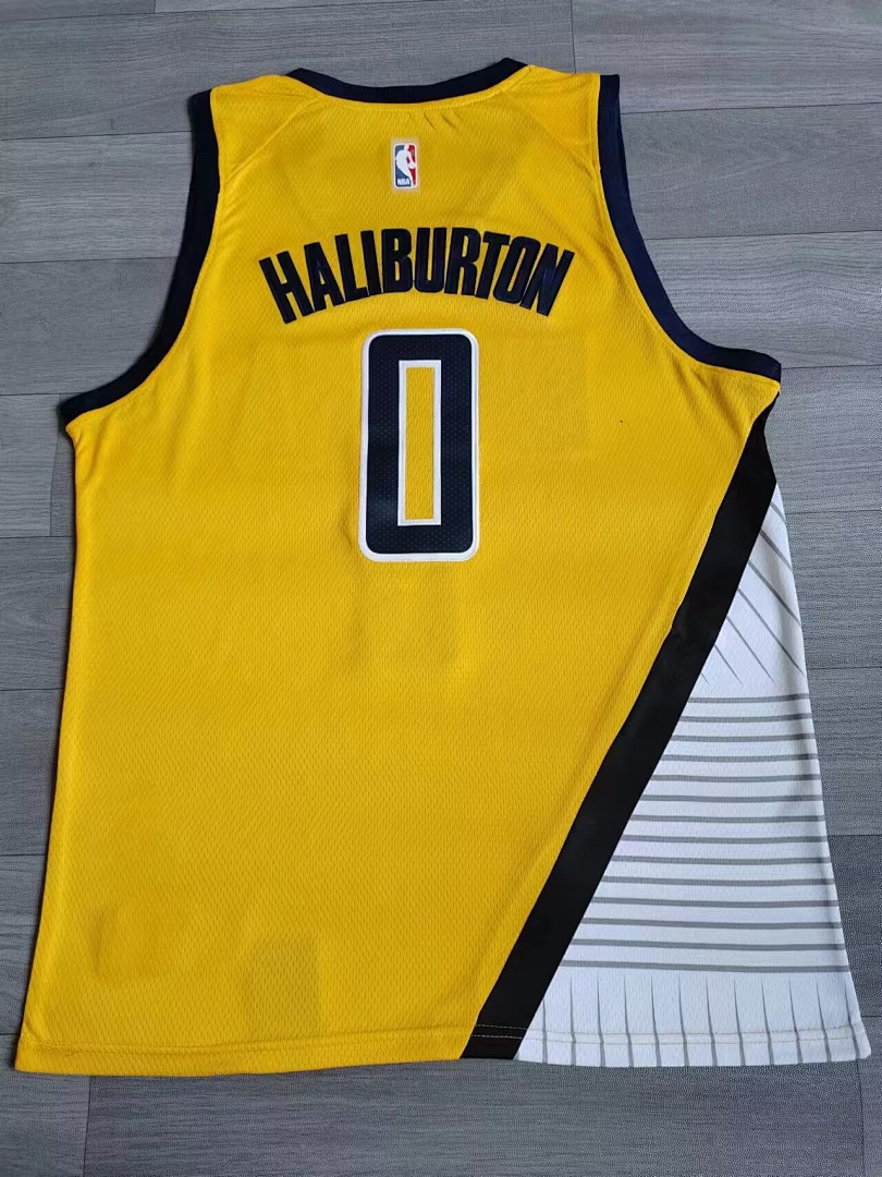 Indiana Pacers #0 Camisa Amarela, foto 1