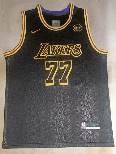 Los Angeles Lakers #77 Camisa Estampada