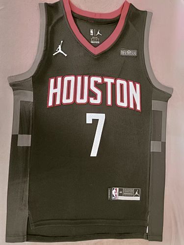Houston Rockets #7 Camisa Preta