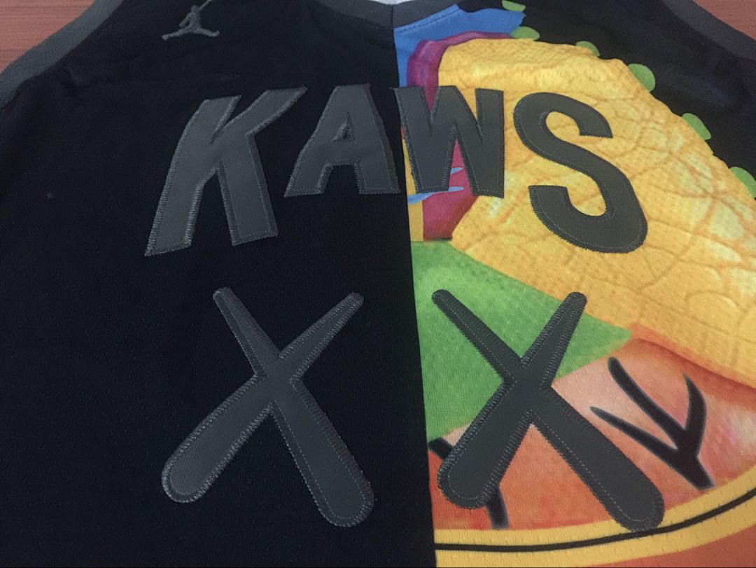 KAWS x Jordan x NBA三方客制联名球衣, foto 4